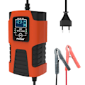 Pikkukuva 1 / 7: 6V/12V 2A auton akun laturi: automaattinen, LCD-näyttö