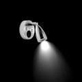 Miniatyrbillede 4 af 5: Dc12v 24v Rv Båd LED Læselampe Fleksibel Væglampe til Soveværelse Dekoration RV Lamper med USB Oplader Cool White A-Silver NO USB
