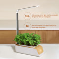 Miniatyrbillede 3 af 5: Hydroponisk dyrkningssystem Indendørs urtehave kit med plantelys Indendørs plante dyrkningssystem Grøntsag dyrkningssystem Europæisk standard stik