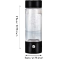 Miniatyrbilde 5 av 5: Hydrogen Vannflaske Bærbar Hydrogen Vann Maker USB Lading Ionisert Vann Generator Hydrogen