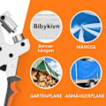 Miniatyrbild 6 av 6: Skopverktyg för presenningar och tyger - Professionella skopverktyg