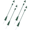 Miniatyrbillede 5 af 5: pcs Model Have Lys Fe Lamper Tog Jernbane Tog Lamper Stang Lampe Stang Landsby Dukkehus Gadelys Modeller Mikro Landskab Lys
