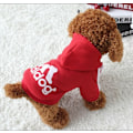 Miniatyrbillede 8 af 8: Tøj til hunde Brighthome Adidog tøj til kæledyr / Lille / Mellem / Stor tøj til hunde Sort Black XL Length35cm Chest49cm Approx