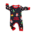 Pikkukuva 2 / 3: Joulupyjamat Matchivat Perheasut Print Loungewear Vauva Baby 12M