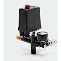 Miniatyrbillede 3 af 6: Trykregulator med trykmonitor til kompressor trykmonitor med 2 display - Perfekt