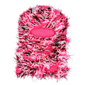 Miniatyrbillede 1 af 5: Balaclava Distressed Strikket Hjelm Maske Vinter A10