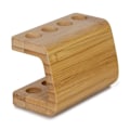 Miniatyrbild 1 av 5: Hållare för tandborsthuvud Bambu Förvaringshållare 4 SPÅR 4 SPÅR Slots