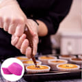 Pikkukuva 4 / 7: ll Rose Paperi Muffin Vuorat, Rasvanpitävät Muffin Vuorat Leivontaan, Mini Muffin Kääreet Vuorat Muffin Kupit Cupcakeliners Bulk, Paperi Rose