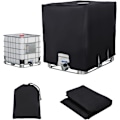 Miniatyrbillede 1 af 7: IBC-container, beskyttelse, anti-UV, beskyttelsesdække til vandtank 1000 l, beskyttelsesdække Black
