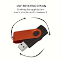 Pikkukuva 3 / 9: 2 kappaletta USB-muistitikkua USB 3.0 2.0 Flash-muistitikkua Metalli Pendrive High Speed U Disk