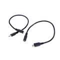 Miniatyrbilde 3 av 5: Adapter for micro USB til 3,5 mm jack for hodetelefoner hodetelefonkabel 1(Micro USB)
