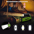 Miniatyrbild 4 av 6: Solcellsradio - bärbar vevradio - dynamo radio med lägen LED