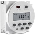 Miniatyrbilde 1 av 4: CN101A DC 12V Programmerbar Digital LCD-timer LCD-skjerm Digital LCD-strømuketimer Relékontroll Sunmostar