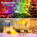Miniatyrbilde 5 av 10: 2M LED Bluetooth Fjernkontroll USB Garland Lys RGB Julelys 2M-20led