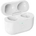 Miniatyrbilde 1 av 5: Trådløst etui erstatning kompatibel med AirPods 3. generasjon etui med hurtiglading og Bluetooth-paring synkroniseringsknapp (hvit)