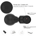 Pikkukuva 3 / 5: Mini-hierontapistooli - kannettava USB-lataus, 8 nopeutta superhiljainen, M