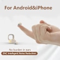 Pikkukuva 9 / 10: Näkymätön Sleep Earbuds Langattomat Bluetooth-kuulokkeet Korvakuulokkeet Mikrofonilla Melunvaimennus HiFi Raskas Basso Kuulokkeet (Musta (Englanninkielinen versio)) Black (English version)