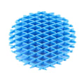 Miniatyrbild 1 av 5: Mask Fidget Leksak 3D Tryckt Elastisk Mesh BLÅ blue