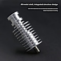 Miniatyrbilde 4 av 5: For I3 Hotend 12V med 2 stk 0,4 mm herdet stål for V6 dyser for 3D-utskrift Hotend Ekstruder