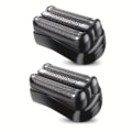 Miniatyrbilde 1 av 11: 1 stk/2 stk 32B S3 reservedeler for barberhoder til Braun Series 3 barbermaskin 21B 2 Packs