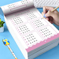 Miniatyrbillede 7 af 10: 80 sider/bog Regneøvelsesbøger Læring af matematik 0-10 Arithmetic A 0-10 Arithmetic A