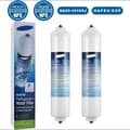 2-pack Samsung DA29-10105J HAFEX / EXP WSF-100, DA99 02131B, EF9603, HAIER LG Kylskåpsvattenfilter（PA）[TB]