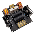 Miniatyrbild 1 av 5: 300W 20A ZVS Induktionsuppvärmningsmodul utan behov av tappning Hög effekt Högspänningsgenerator Drivrutin B