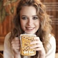 Miniatyrbillede 5 af 5: Varmefølsom Farveskiftende Krus, WmanCok 330 ml Magisk Keramisk Krus til Kaffe Te Mælk, HarryPotterMaicMap Billede Afsløres Når Varm Væske Tilsættes