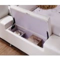 Miniatyrbilde 5 av 5: 2 stk 80 graders sammenleggbar løftebrakett, svarte fjærhengsler er