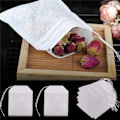 Miniatyrbillede 6 af 8: Teposer / Krydderposer - Tomme teposer - Tepose - Perfet White White 100-Pack