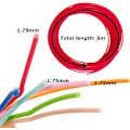 Miniatyrbilde 2 av 5: 3D-penn filament PLA, 20 farger PLA-filament 1,75 mm 3D-penn filament for kompatibel med de fleste 3D-penner og skrivere (5 m per rull)