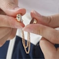 Miniatyrbillede 2 af 5: 5 stk. Magnetiske Clips til Bukser, Magnetiske Spænder med Kæde, Multifunktionelle Tøjlukninger, Magnetiske Pins til Sjal, Cardigan, Manchet, Kant Silver Black