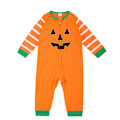 Miniatyrbillede 6 af 9: Halloween Langærmet Græskar Print Familie Matchende Pyjamas Sæt BUT L