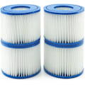 Miniatyrbillede 1 af 5: VI-filterpatroner til Bestway Lay-Z-Spa, udskiftningspatroner til Bestway 58239 BW58323 (4 stk.)