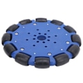 Miniatyrbilde 4 av 8: 560400140120 Gummi OmniDirectional Hjul Robot Del Omni Hjul Tilbehør