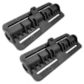 Miniatyrbillede 10 af 10: 2 stk JCPC C-vest Molles system Qd adapter, hurtigudløsningsbeslag til taktisk vest 0.05 Black Shorts