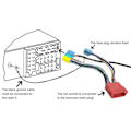 Miniatyrbillede 5 af 5: Bluetooth-lydadapter med højttaler til bilstereo, der passer til A2 A3 8l 8p B5 B6 B7 A6 8 / 20pin