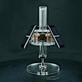 Miniatyrbild 2 av 5: Hög hastighet trippel solpanel vertikal magnetisk levitation modell borstlös motor kit Mendocino Scien