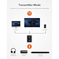 Miniatyrbillede 2 af 5: TaoTronics Bluetooth 5.0 Sender/Modtager - Trådløs 3,5 mm lydadapter