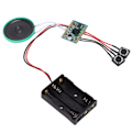 Miniatyrbild 3 av 5: Minuters ljudmodul knappkontroll DIY musik ljud Talk inspelningsbar chip för DIY ljudkort julklappsaskar