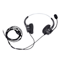 Miniatyrbillede 5 af 8: RJ9 Telefon Headset Kablet Binaural Telefon Hovedtelefon med Støjreducerende Mikrofon til Call Center Kundeservice