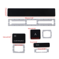 Pikkukuva 4 / 5: Yksittäinen korvaava näppäinhattu ja sarana Macbook Pro Retina 13\" 15\" A1706 A1989 A1707 A1990 A1708 näppäimistöön 0.01 N