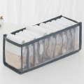 Miniatyrbillede 2 af 5: Underwear Bra Opbevaringsboks Strømper Bånd - lager Grå Grey 7 grids