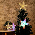 Miniatyrbillede 10 af 10: 1. Juletræ LED-lys Femtakset stjerne SMÅ-MULTIFARVET Small-Multicolor Small-Multicolor