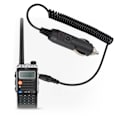 Miniatyrbillede 4 af 5: 12-36V billaderkabel til Baofeng UV-5R intercom walkie talkie
