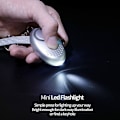 Miniatyrbilde 4 av 5: 140db Lommealarm Kvinne Personlig Alarm Nøkkelring (Svart)
