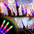 Miniatyrbilde 2 av 5: 60 stk Glow Sticks RGB LED Glow Foam Stick Glow Sticks Mørkt lys for fest 60pcs Blue