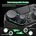 Miniatyrbillede 3 af 5: PS4 trådløs controller, gamepad-fjernbetjening med Prog