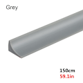 Miniatyrbild 1 av 10: Vattenstopp Vattenhållare remsa GRÅ 150CM Grå Grey 150 cm