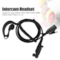 Miniatyrbild 7 av 8: Walkie Talkie Headset 2-vägs radioheadset för Hytera PD600 PD602 PD605 PD662 PD665 PD680 PD682 PD685 X1e X1p